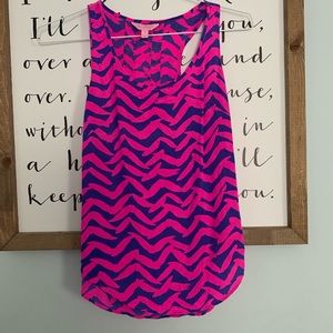 Lilly Pulitzer “I got lucky” print tank